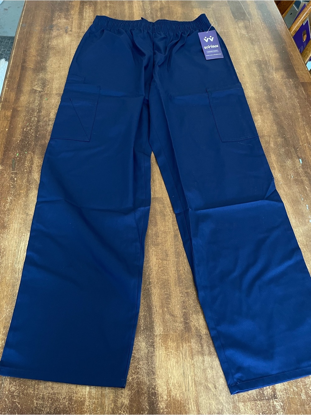Sivvan ADAR Navy Scrub Pants Men’s Medium